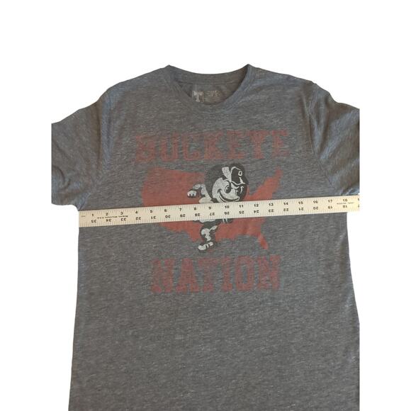 Ohio State Buckeyes Vintage?/Feel T Shirt Size S Small Gray - Picture 4 of 5